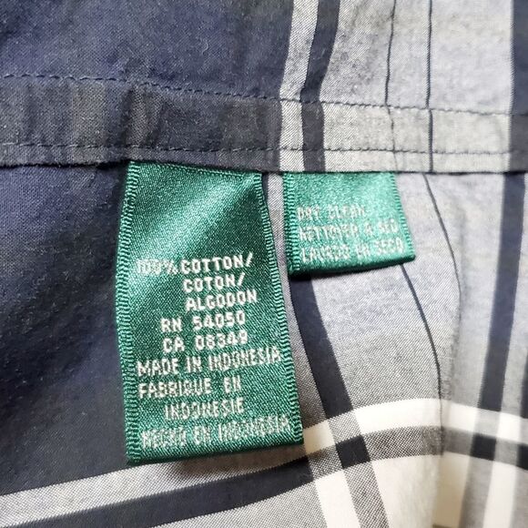 LAUREN Ralph Lauren Plaid Full-zip Drawstring Hooded Elastic Waistband Jacket M - Picture 14 of 16